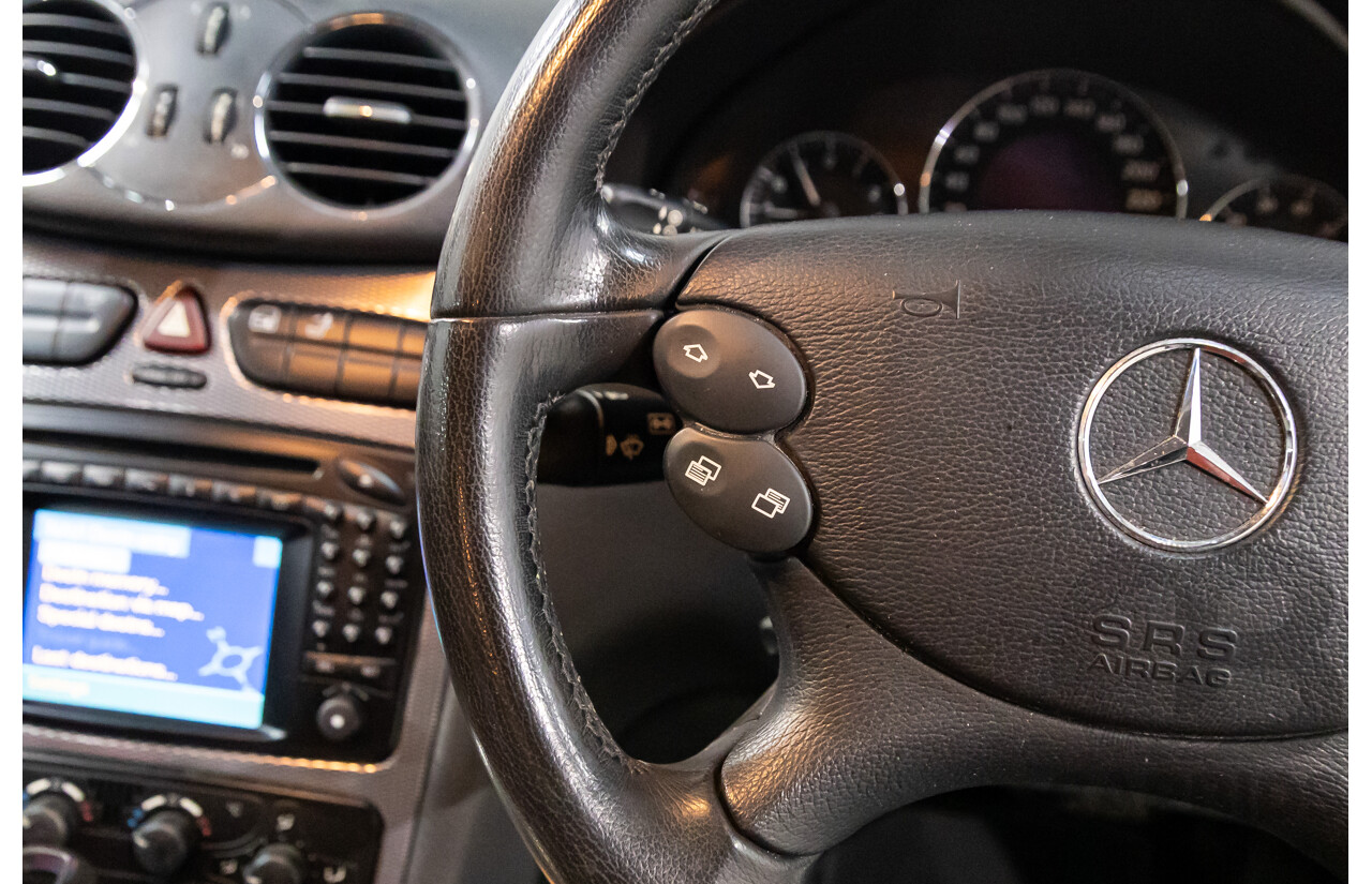 5/2003 Mercedes-Benz Clk320 Avantgarde C209 2d Coupe Obsidian Black Metallic V6 3.2L