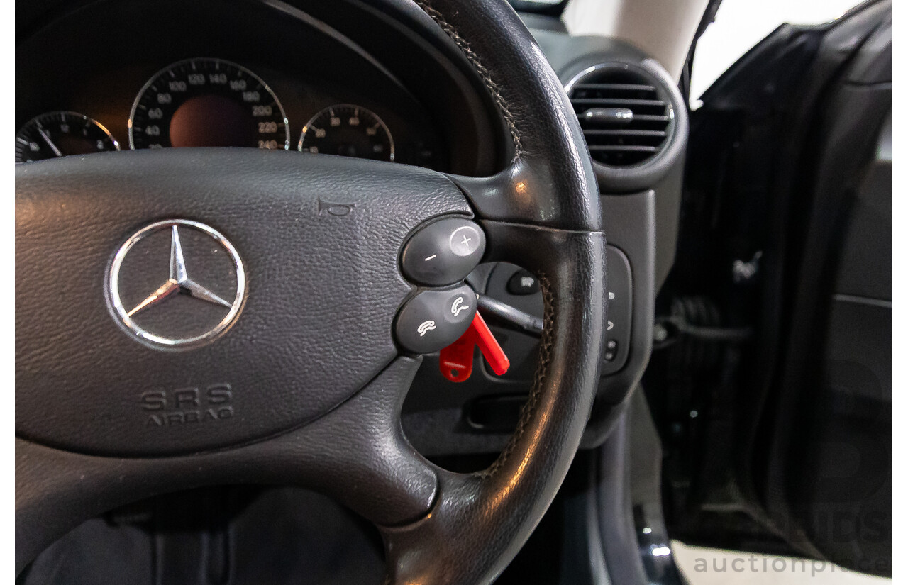 5/2003 Mercedes-Benz Clk320 Avantgarde C209 2d Coupe Obsidian Black Metallic V6 3.2L