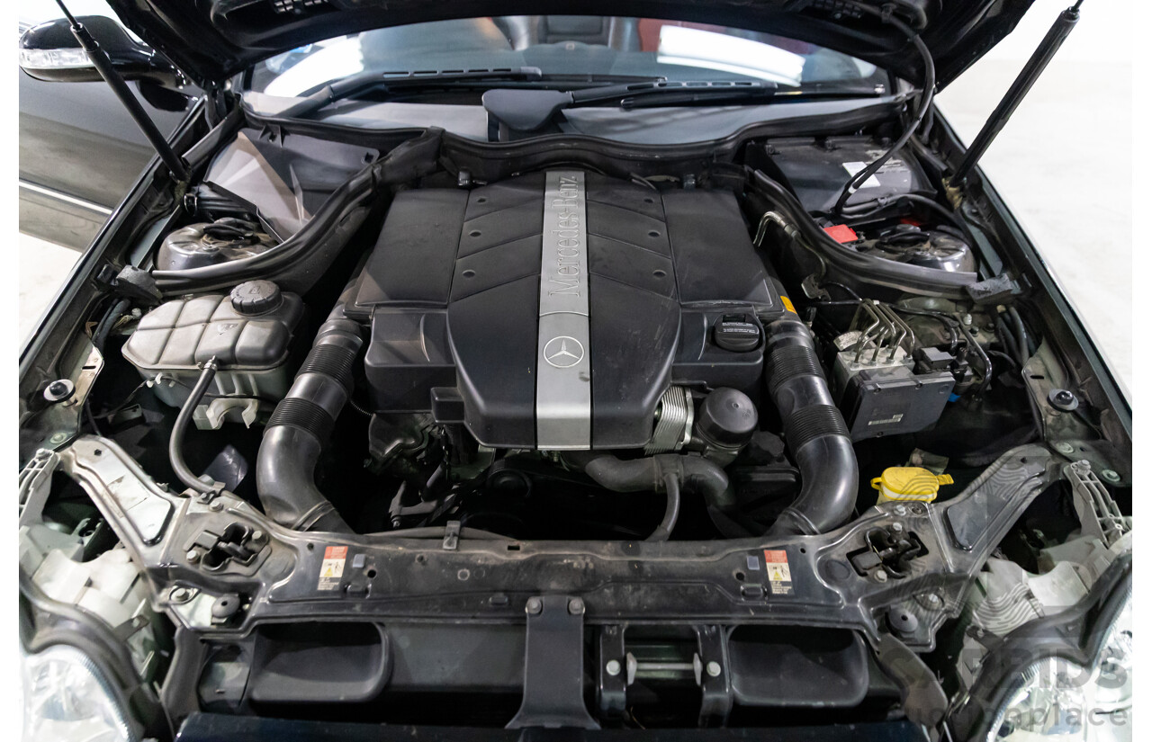 5/2003 Mercedes-Benz Clk320 Avantgarde C209 2d Coupe Obsidian Black Metallic V6 3.2L