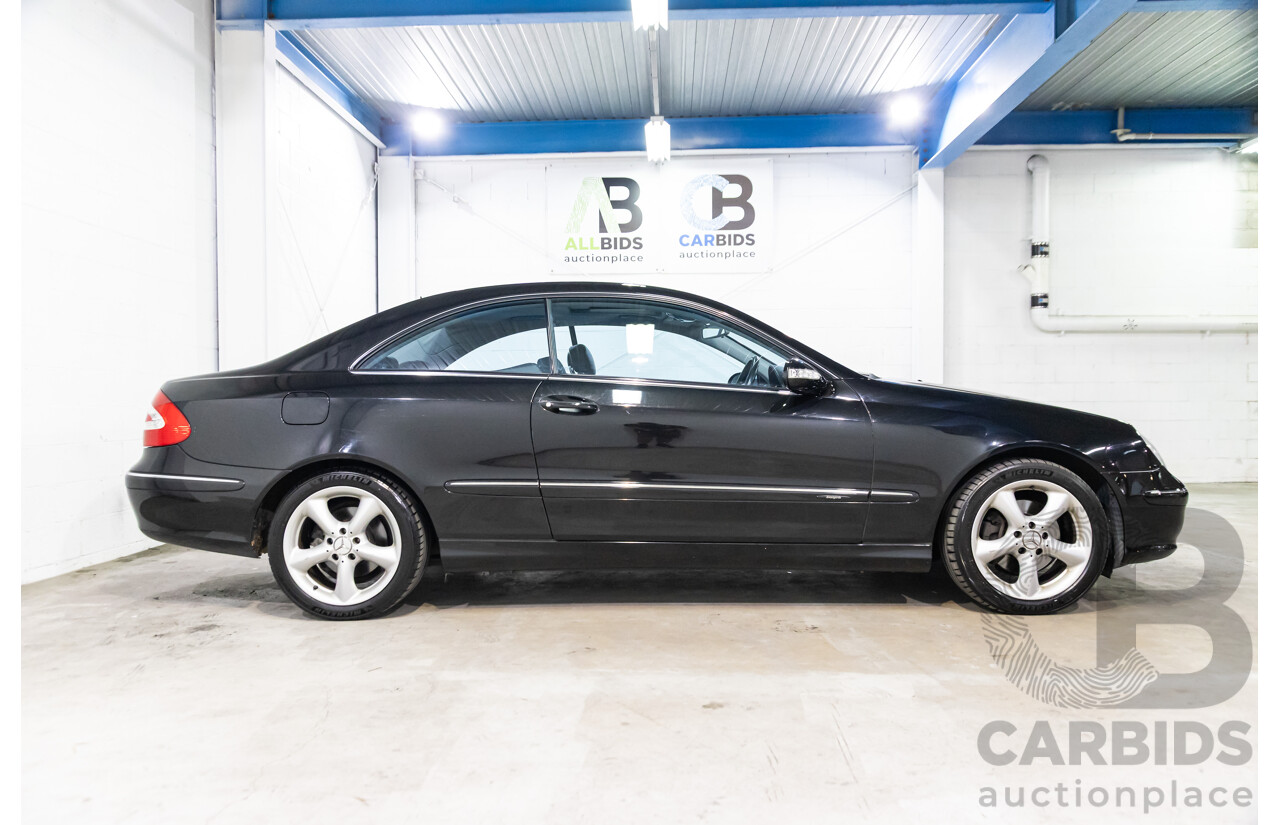 5/2003 Mercedes-Benz Clk320 Avantgarde C209 2d Coupe Obsidian Black Metallic V6 3.2L