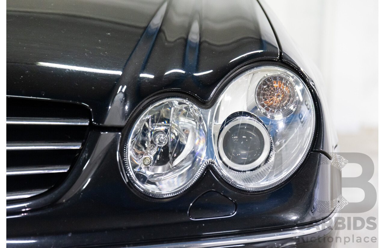 5/2003 Mercedes-Benz Clk320 Avantgarde C209 2d Coupe Obsidian Black Metallic V6 3.2L