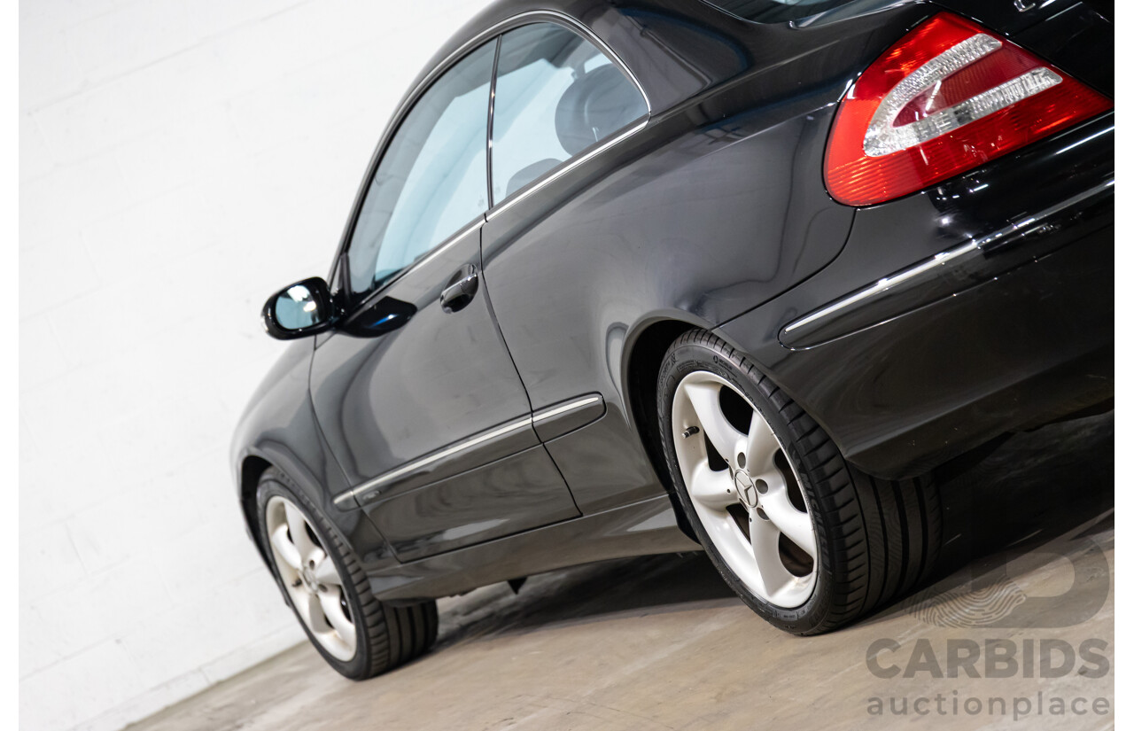 5/2003 Mercedes-Benz Clk320 Avantgarde C209 2d Coupe Obsidian Black Metallic V6 3.2L