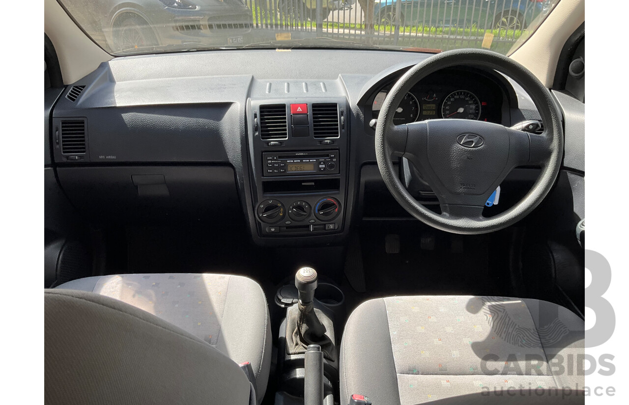 1/2005 Hyundai Getz GL TB 5d Hatchback Silver 1.5L