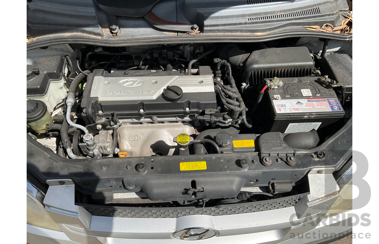 1/2005 Hyundai Getz GL TB 5d Hatchback Silver 1.5L