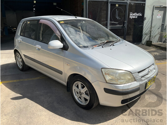 1/2005 Hyundai Getz GL TB 5d Hatchback Silver 1.5L