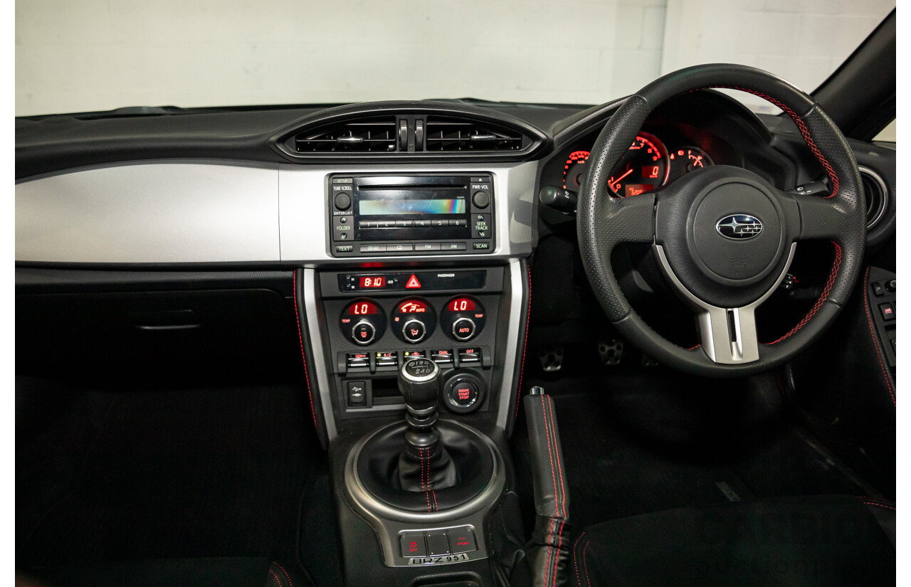 9/2013 Subaru BRZ  MY13 2d Coupe Dark Grey Metallic 2.0L