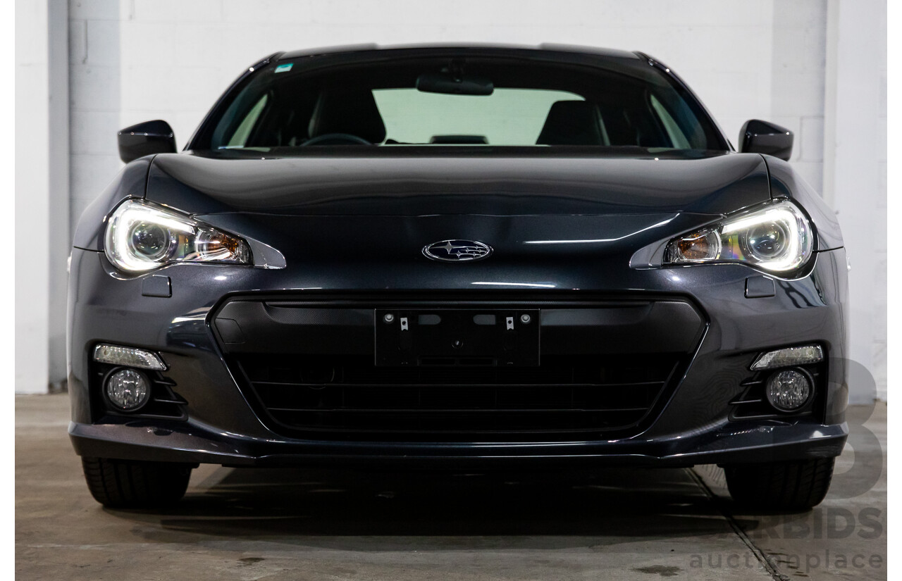 9/2013 Subaru BRZ MY13 2d Coupe Dark Grey Metallic 2.0L