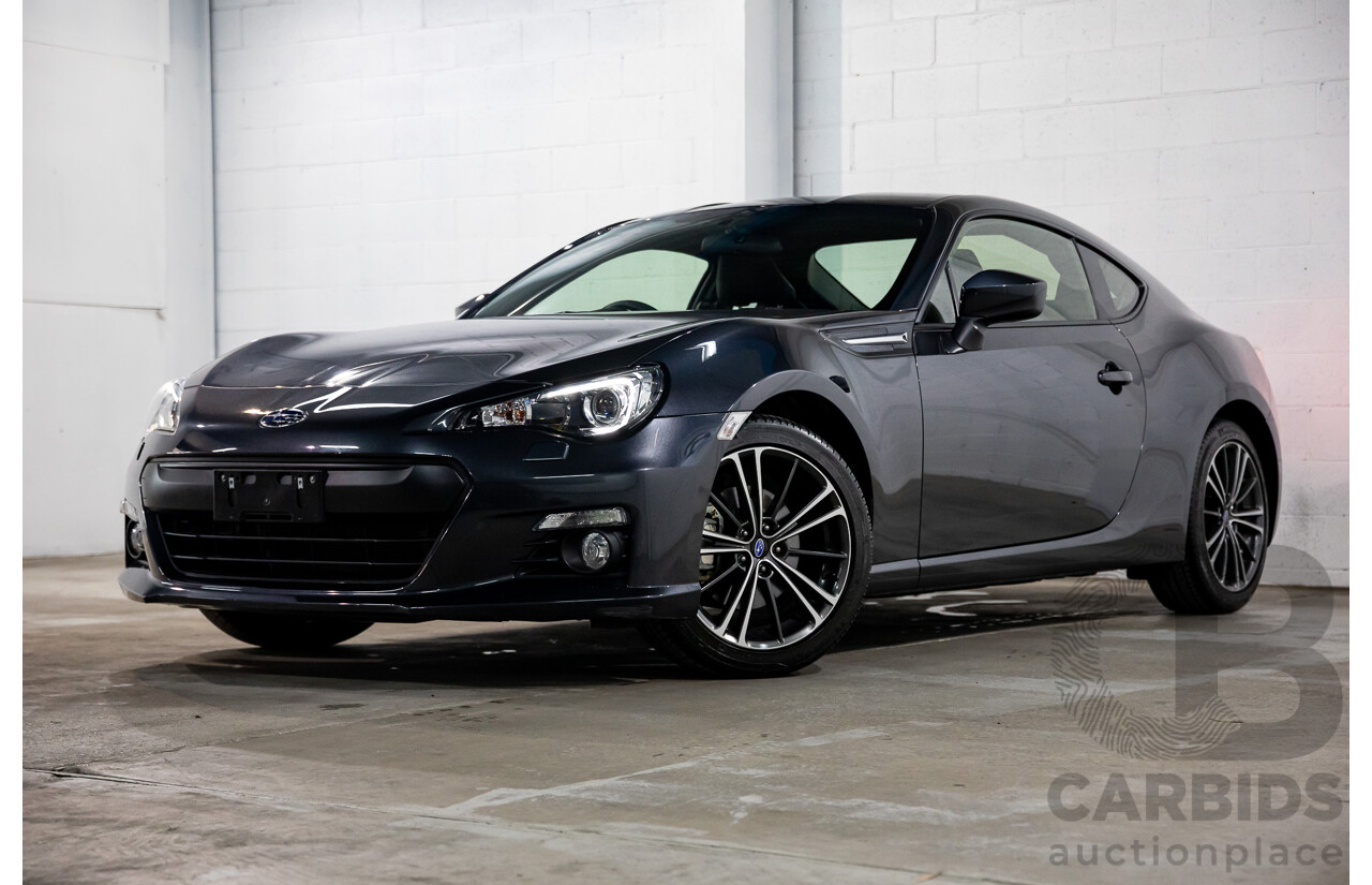 9/2013 Subaru BRZ MY13 2d Coupe Dark Grey Metallic 2.0L