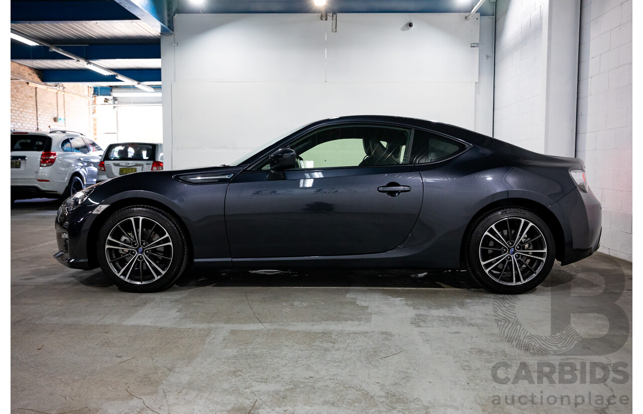 9/2013 Subaru BRZ MY13 2d Coupe Dark Grey Metallic 2.0L