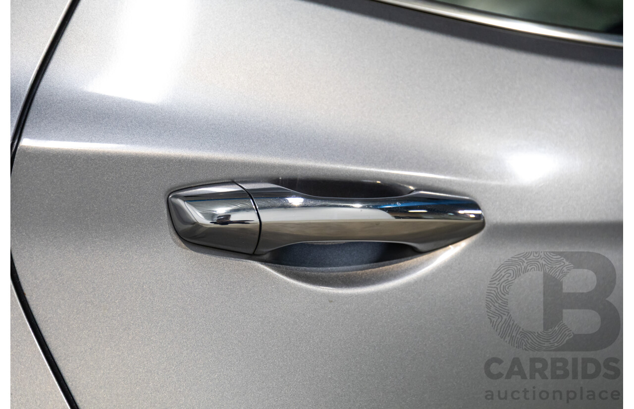 01/2015 Hyundai Santa Fe Elite CRDi (AWD) DM MY15 4D Wagon Titanium Silver Turbo Diesel 2.2L - 7 Seats