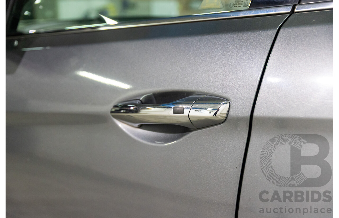 01/2015 Hyundai Santa Fe Elite CRDi (AWD) DM MY15 4D Wagon Titanium Silver Turbo Diesel 2.2L - 7 Seats