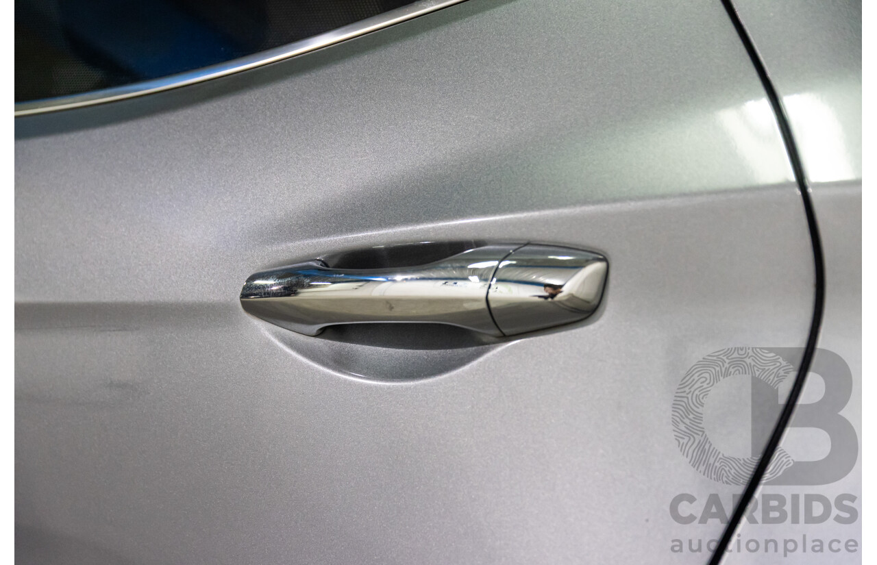 01/2015 Hyundai Santa Fe Elite CRDi (AWD) DM MY15 4D Wagon Titanium Silver Turbo Diesel 2.2L - 7 Seats