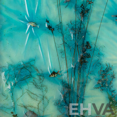 Artist Unknown (20th Century), Under the Ocean, Mixed Media Shower Screen, 108 x 76 cm (frame)