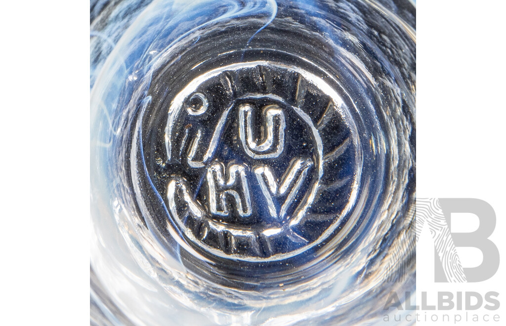 Set of Six Harlequin 'Mine' Tumblers by Ulrica Hydman- Vallien for Kosta Boda