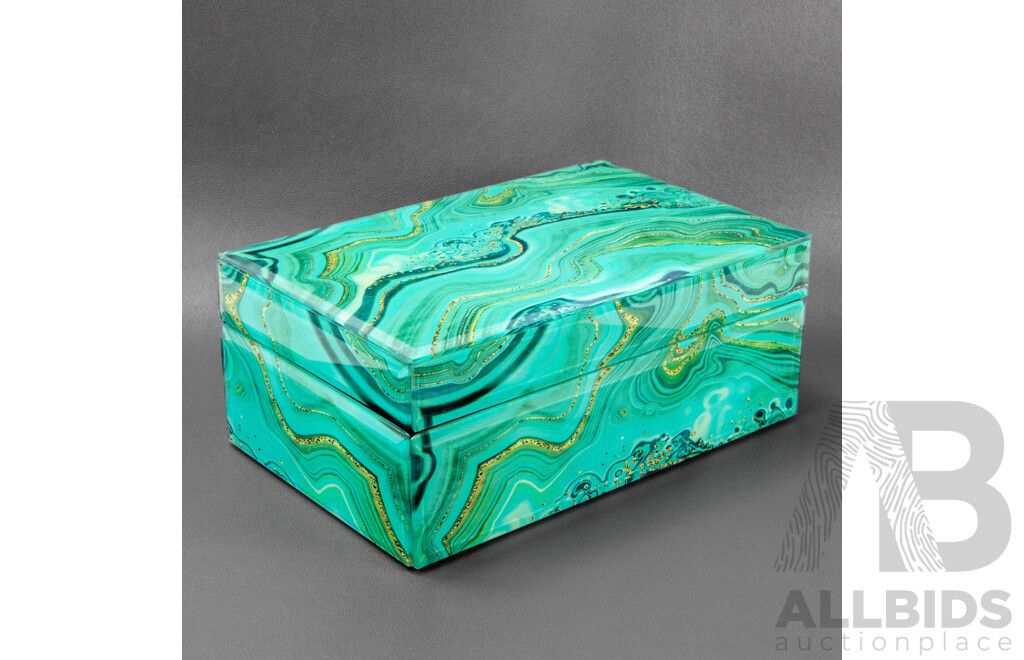 New Malachite Jewellery Box