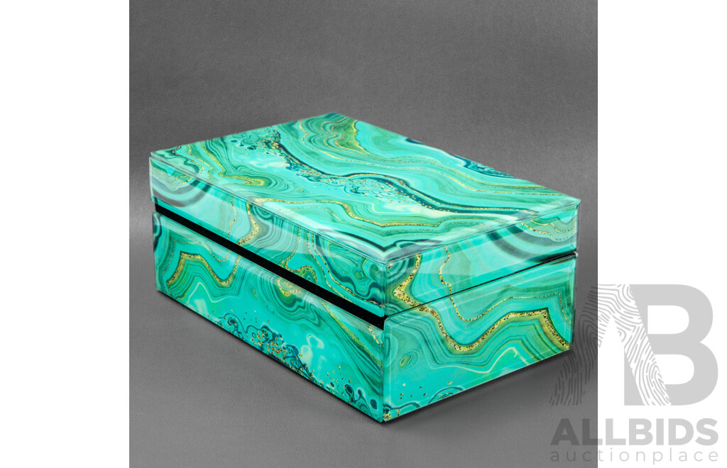 New Malachite Jewellery Box