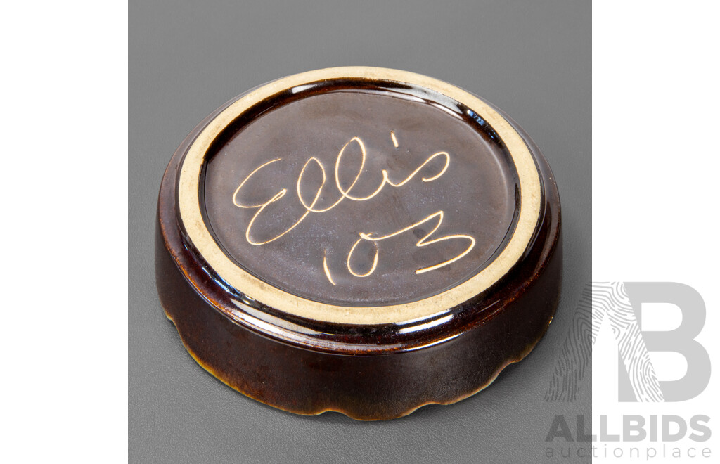 Ellis Pottery Ashtray
