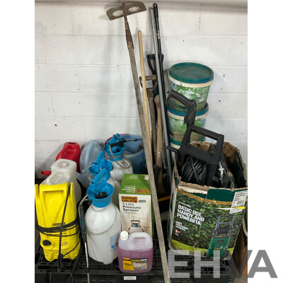 Two Karcher & One Gerni Pressure Washer & Assorted Gardening Equipment and Tools