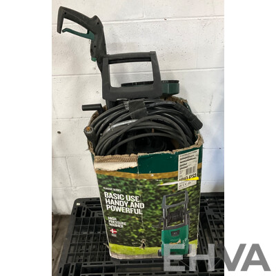Two Karcher & One Gerni Pressure Washer & Assorted Gardening Equipment and Tools