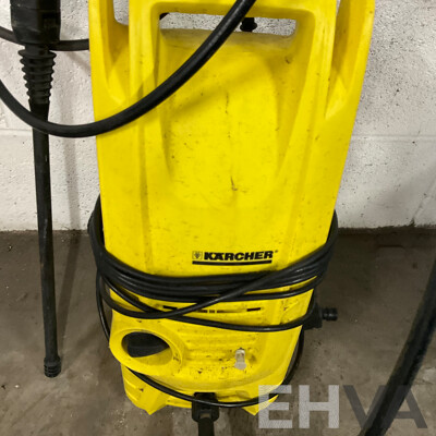 Two Karcher & One Gerni Pressure Washer & Assorted Gardening Equipment and Tools