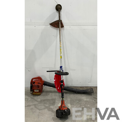 Dolmar PB-250 Blower & Tanaka TBC-230 Whipper Snipper - Lot of 2