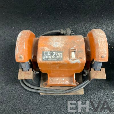 Vintage Black & Decker Circular Saw & GMP 125mm Handy Grinder & Beaver Compressor