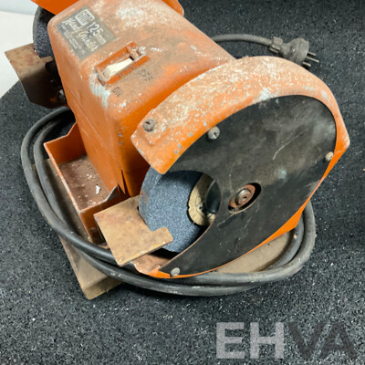 Vintage Black & Decker Circular Saw & GMP 125mm Handy Grinder & Beaver Compressor