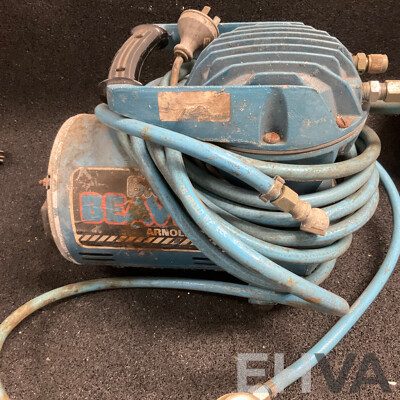 Vintage Black & Decker Circular Saw & GMP 125mm Handy Grinder & Beaver Compressor