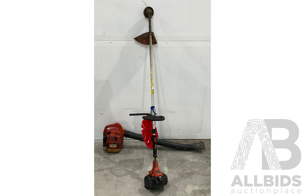 Dolmar PB-250 Blower & Tanaka TBC-230 Whipper Snipper - Lot of 2