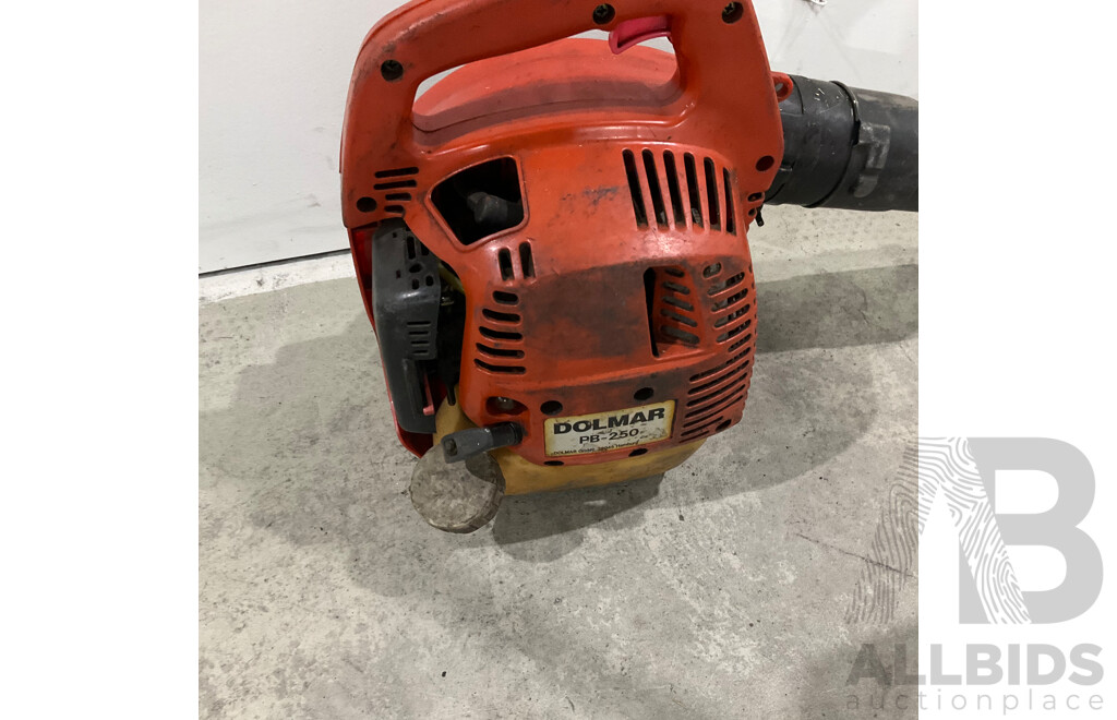 Dolmar PB-250 Blower & Tanaka TBC-230 Whipper Snipper - Lot of 2