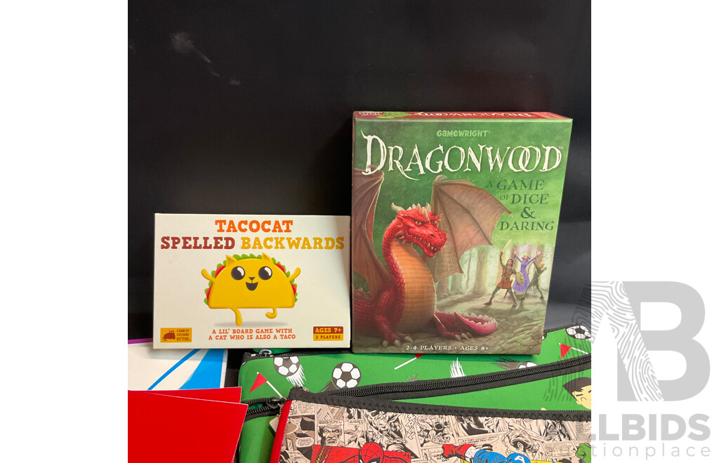 Assorted Toys, Stationery