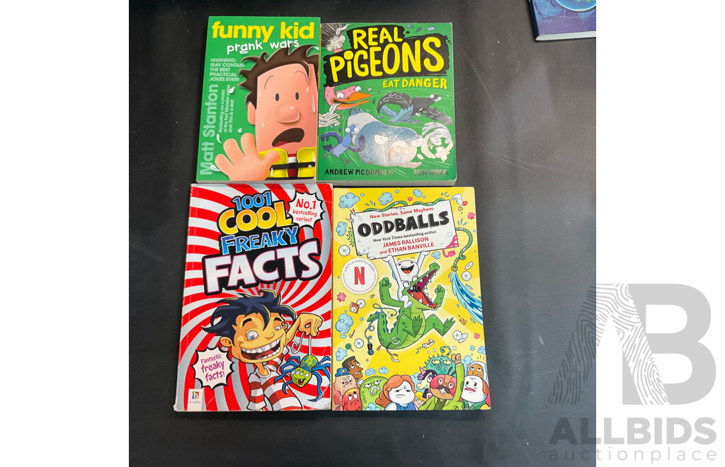 Wings of Fire, Minecraft, and Assorted Children's Reading Books