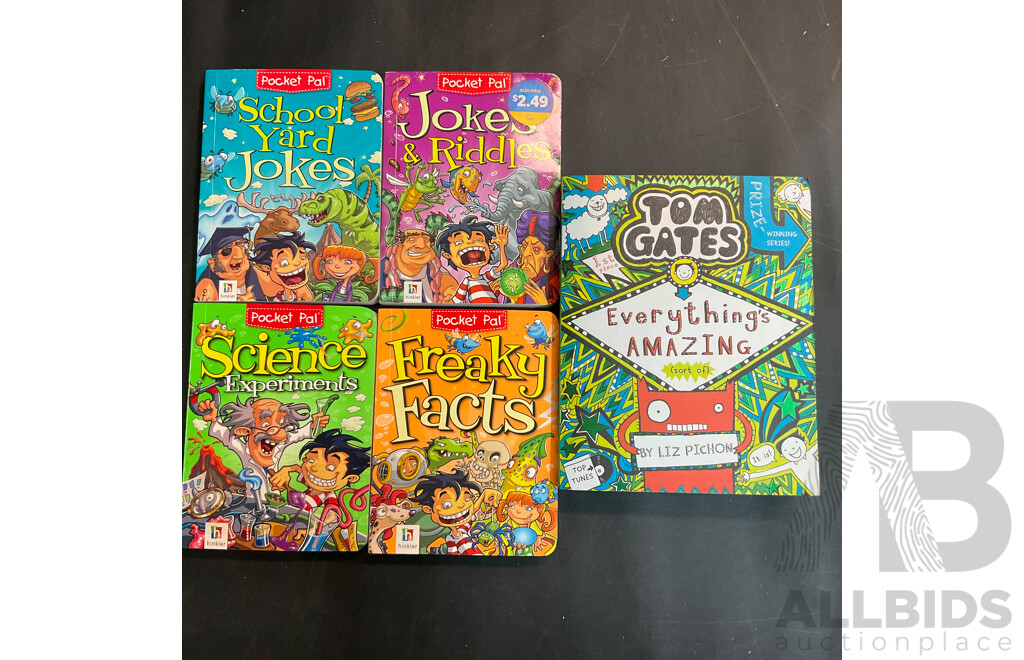 Wings of Fire, Minecraft, and Assorted Children's Reading Books