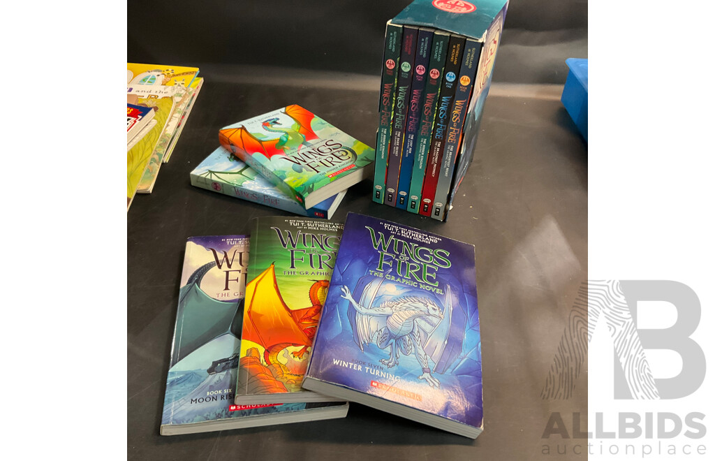 Wings of Fire, Minecraft, and Assorted Children's Reading Books