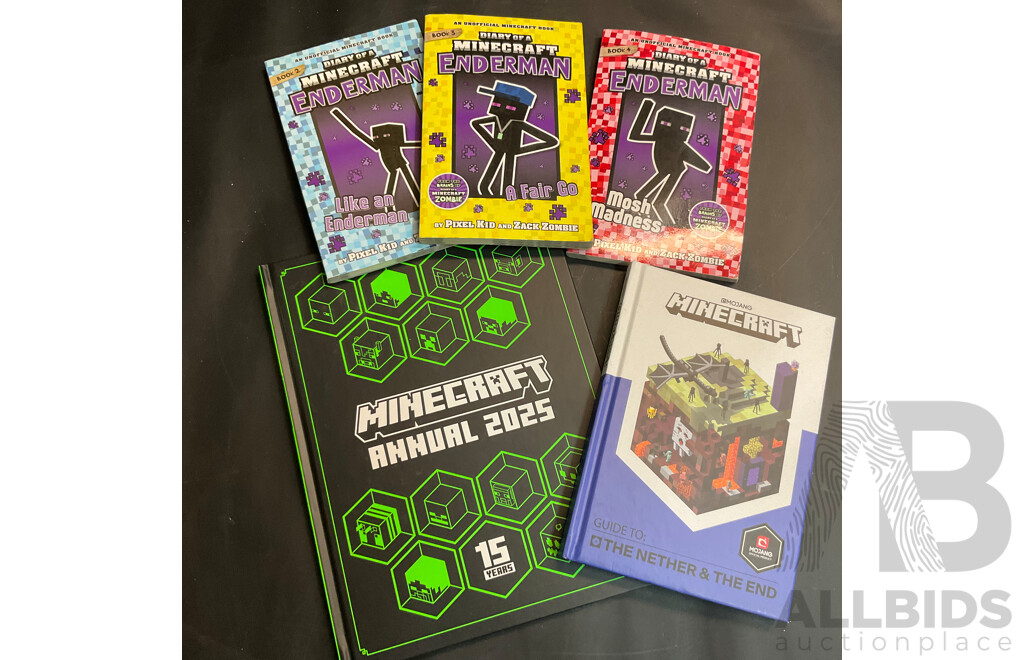 Wings of Fire, Minecraft, and Assorted Children's Reading Books