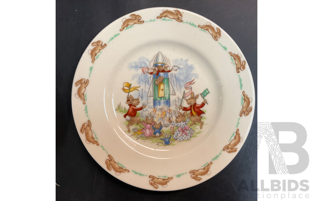 13 Pieces of Royal Doulton Bunnykins Tableware
