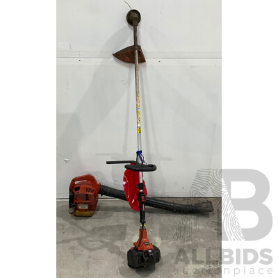Dolmar PB-250 Blower & Tanaka TBC-230 Whipper Snipper - Lot of 2