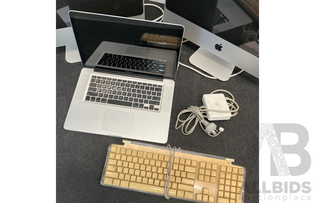 Assorted Computer Equipment, Including DELL and BenQ Monitors, Keyboards and Cables