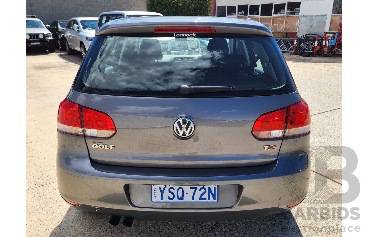 7/2012 Volkswagen Golf 118 TSI Comfortline 1K MY12 5d Hatchback Grey 1.4L