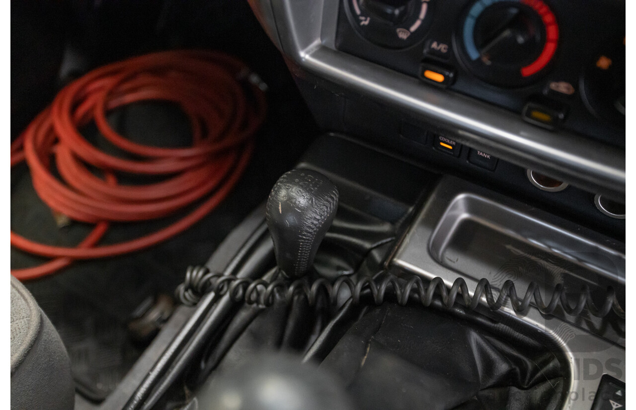 3/2010 Nissan Patrol ST (4x4) GU VI 4d Wagon Polar White Turbo Diesel 3.0L - 7 Seats