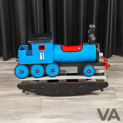 Painted Thomas the Tank Engine Rocker