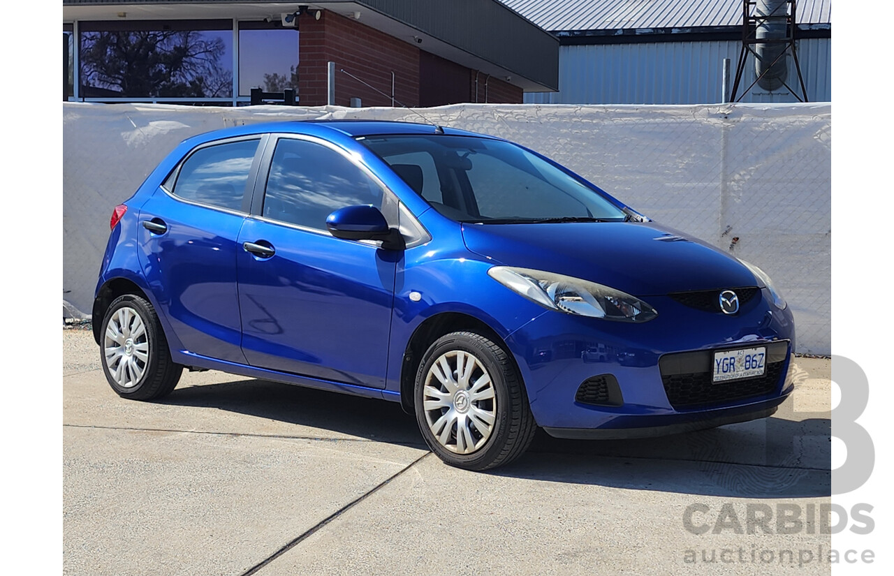 1/2010 Mazda Mazda2 NEO DE MY10 5d Hatchback Blue 1.5L