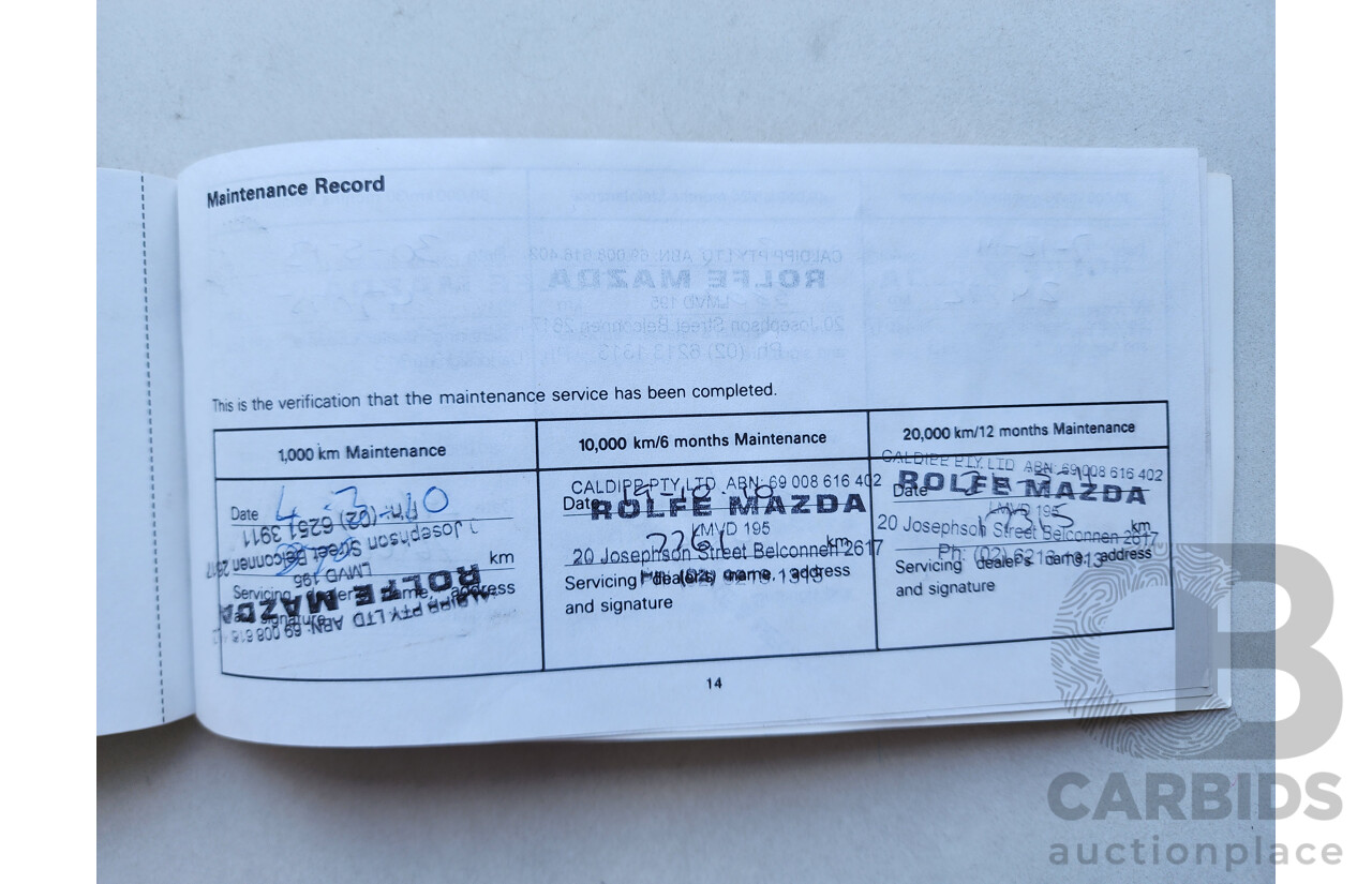 1/2010 Mazda Mazda2 NEO DE MY10 5d Hatchback Blue 1.5L