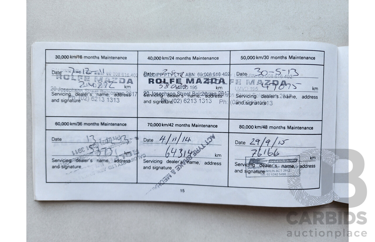 1/2010 Mazda Mazda2 NEO DE MY10 5d Hatchback Blue 1.5L