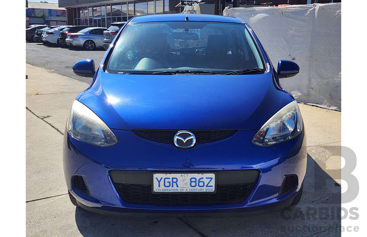 1/2010 Mazda Mazda2 NEO DE MY10 5d Hatchback Blue 1.5L