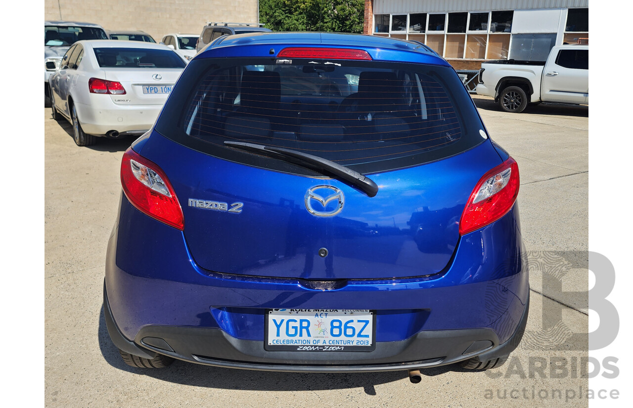 1/2010 Mazda Mazda2 NEO DE MY10 5d Hatchback Blue 1.5L
