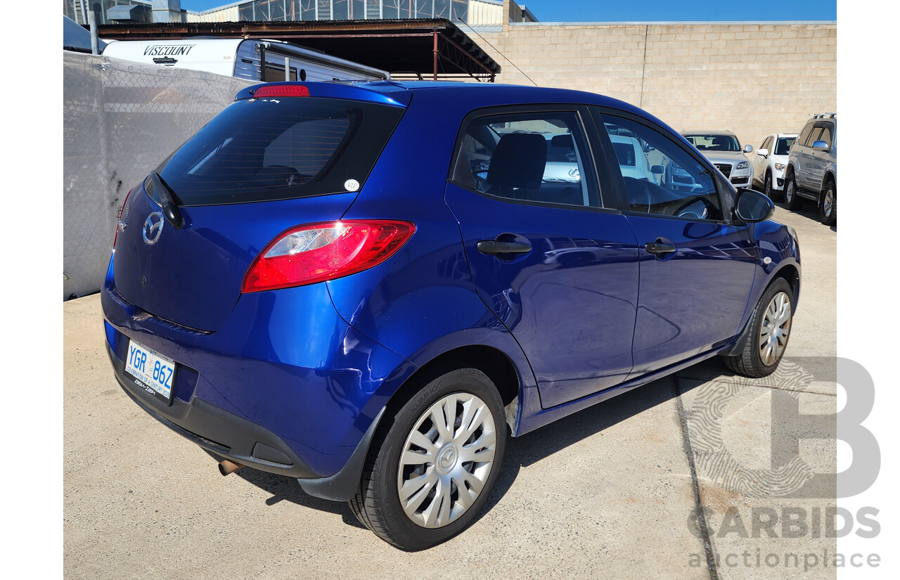 1/2010 Mazda Mazda2 NEO DE MY10 5d Hatchback Blue 1.5L
