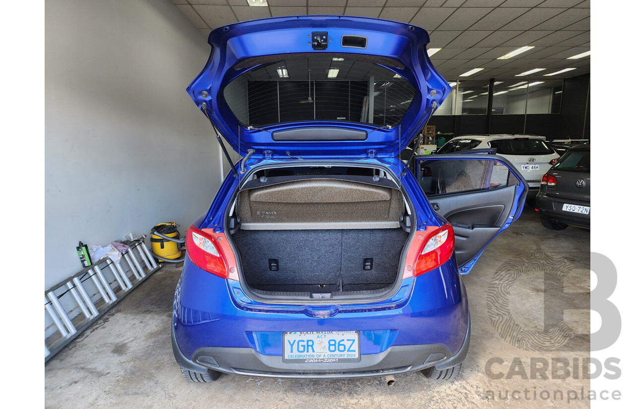 1/2010 Mazda Mazda2 NEO DE MY10 5d Hatchback Blue 1.5L
