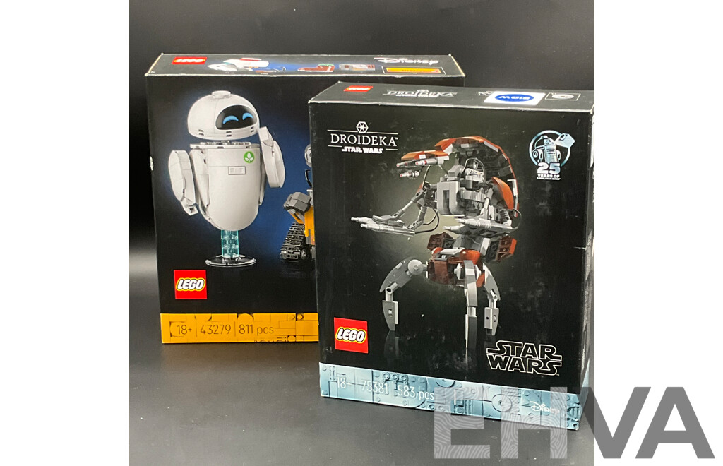LEGO StarWars (75381) and Disney Pixar Wall.E (43279) - Lot of 2