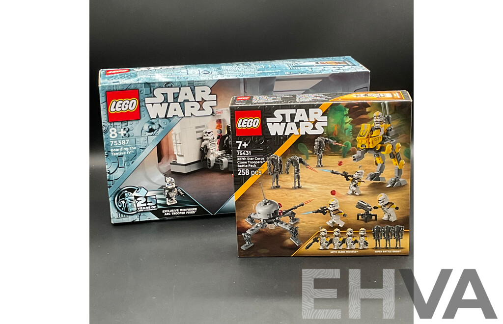 LEGO StarWars (75431) and (75387) - Lot of 2